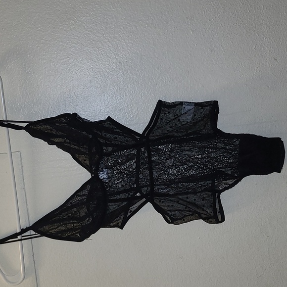 POLLY lingerie one piece  size US 2 color black. - Picture 5 of 10